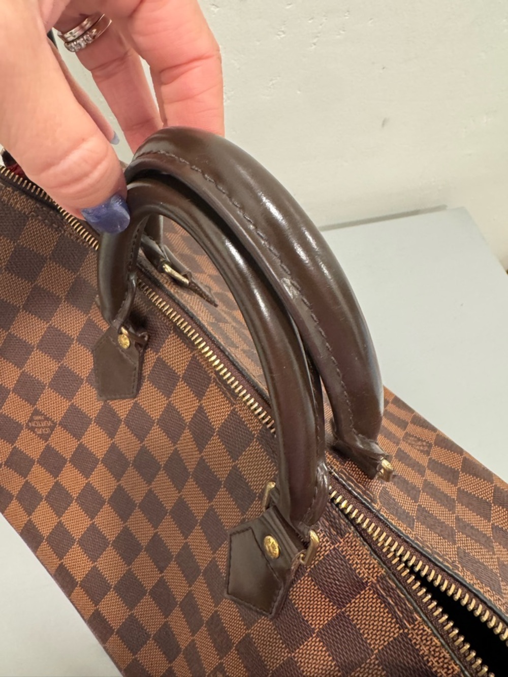 Louis Vuitton Speedy 35 Damier Ebene - Picture 4 of 12